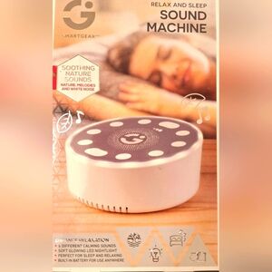 RELAX AND SLEEP SOUND MACHINE.  NWB